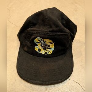 Coal Snapback Hat Black 5 Panel Big Gin Black